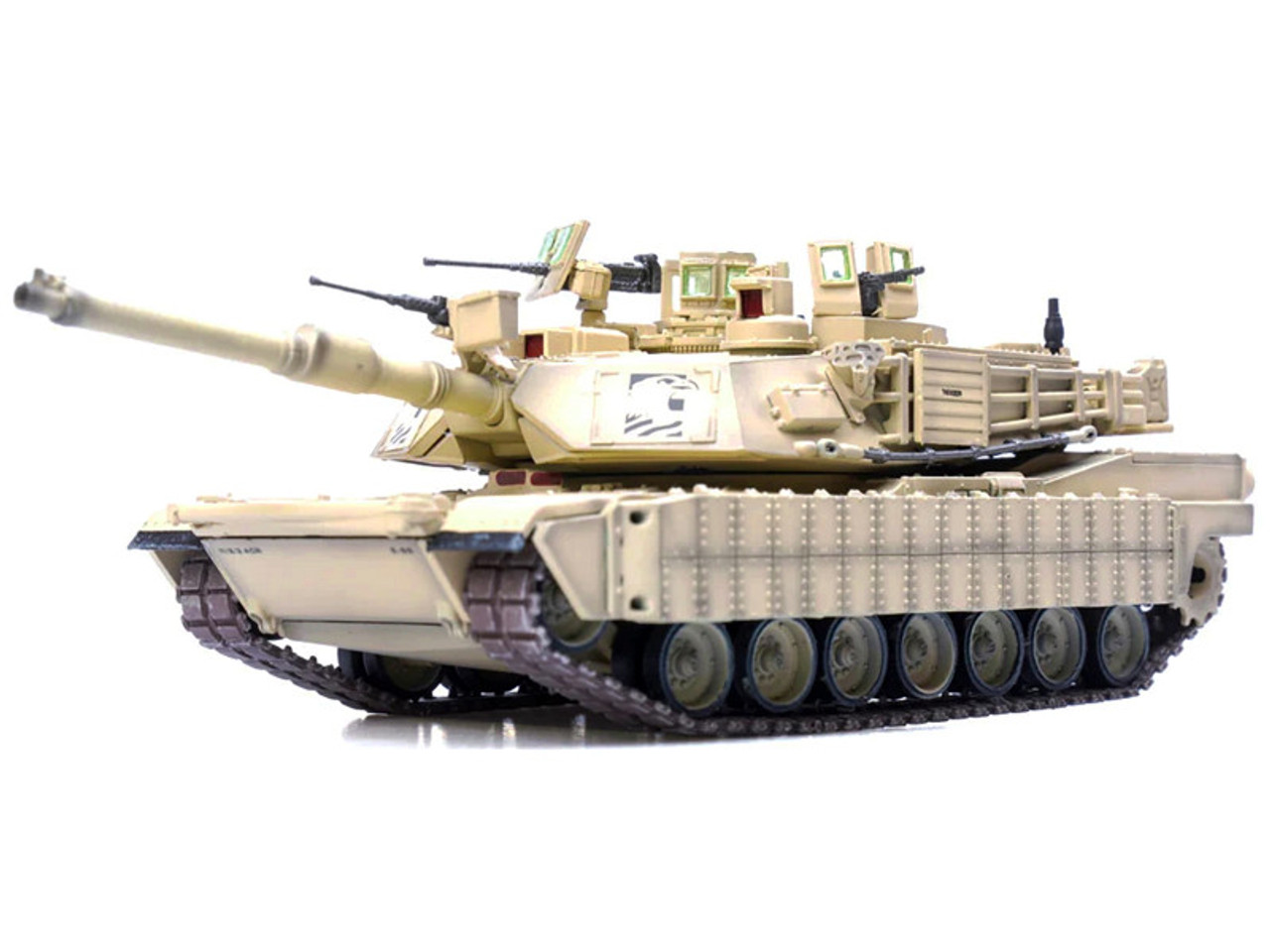 1/72 Scale US Army M1A1 TUSK Abrams Tank NATO Camouflage Finished