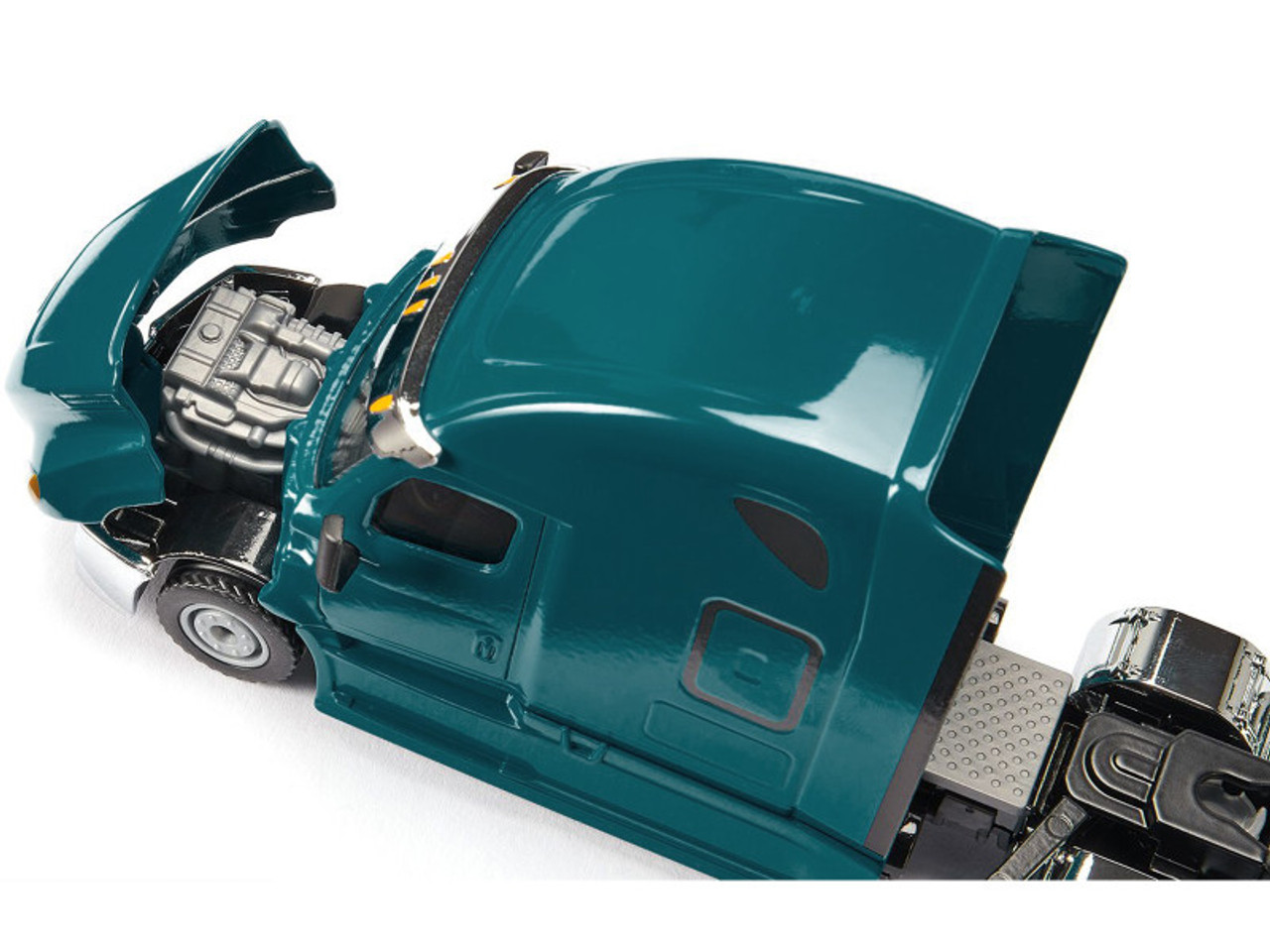Freightliner Cascadia Tractor Truck Teal 1/50 Diecast Model by Siku