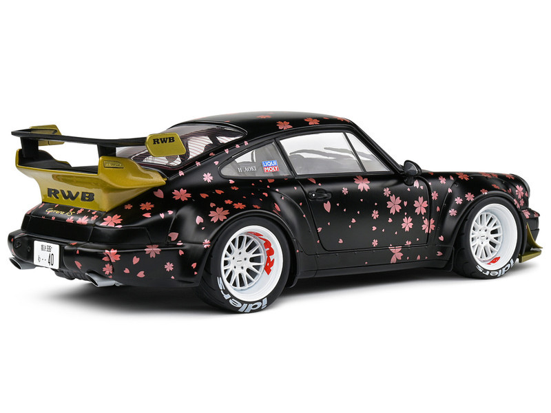 1/18 Solido 2021 Porsche 911 (964) RWB Rauh-Welt Aoki (Black Decor
