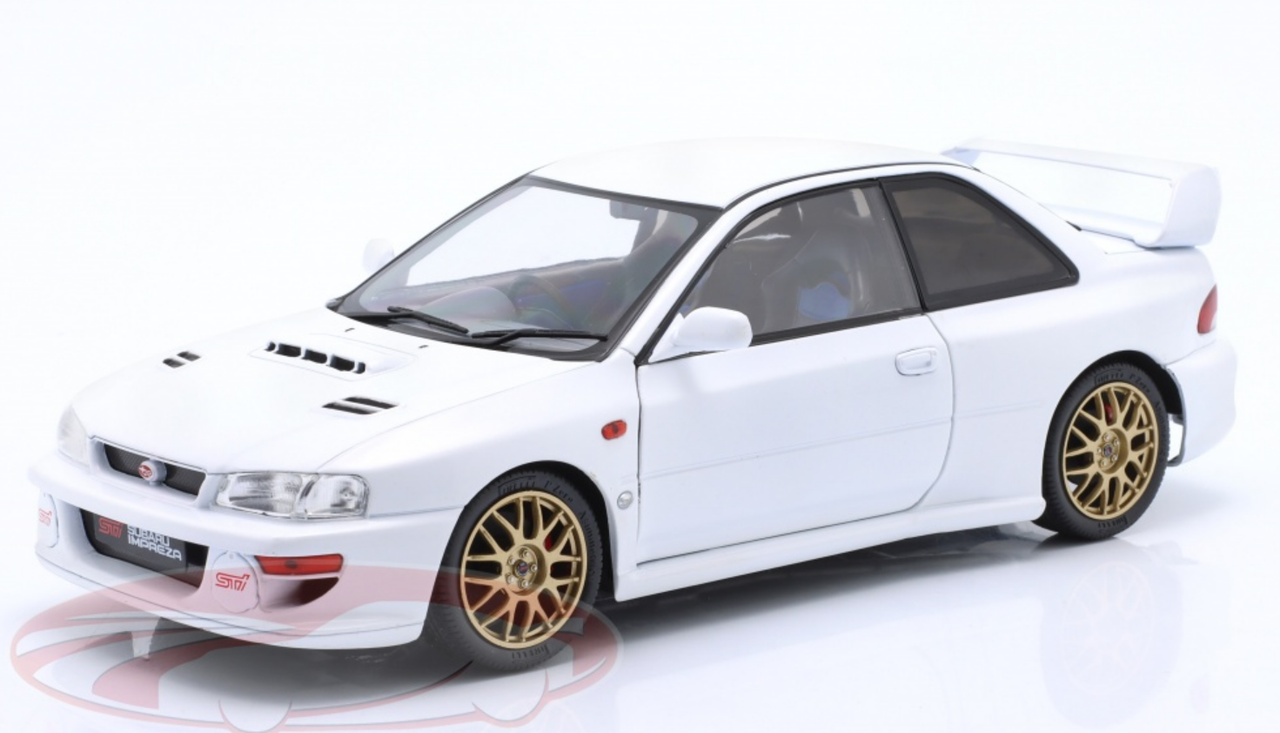 Solido 1/18 Subaru Impreza 22B 1998 Noire - Modèle Diecast Collection