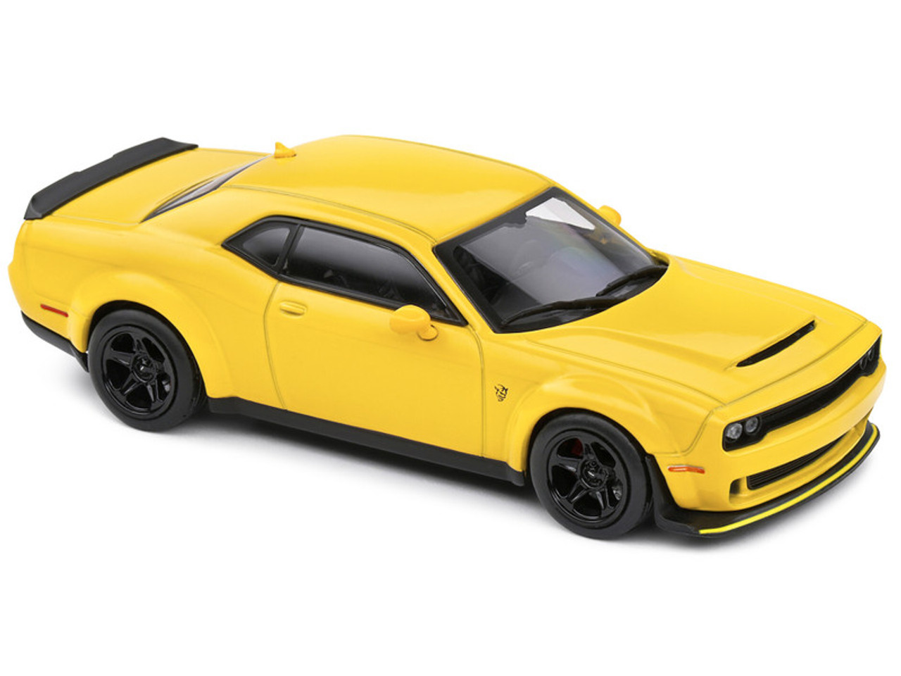 1/43 Solido 2018 Dodge Challenger SRT Demon V8 6.2L (Yellow) Diecast Car Model