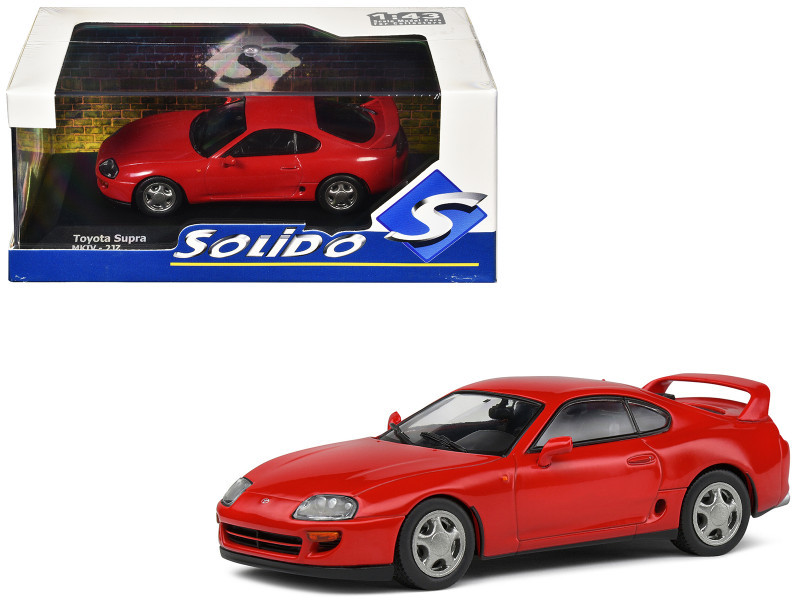 1/43 Solido 2001 Toyota Supra MK4 (Red) Diecast Car Model