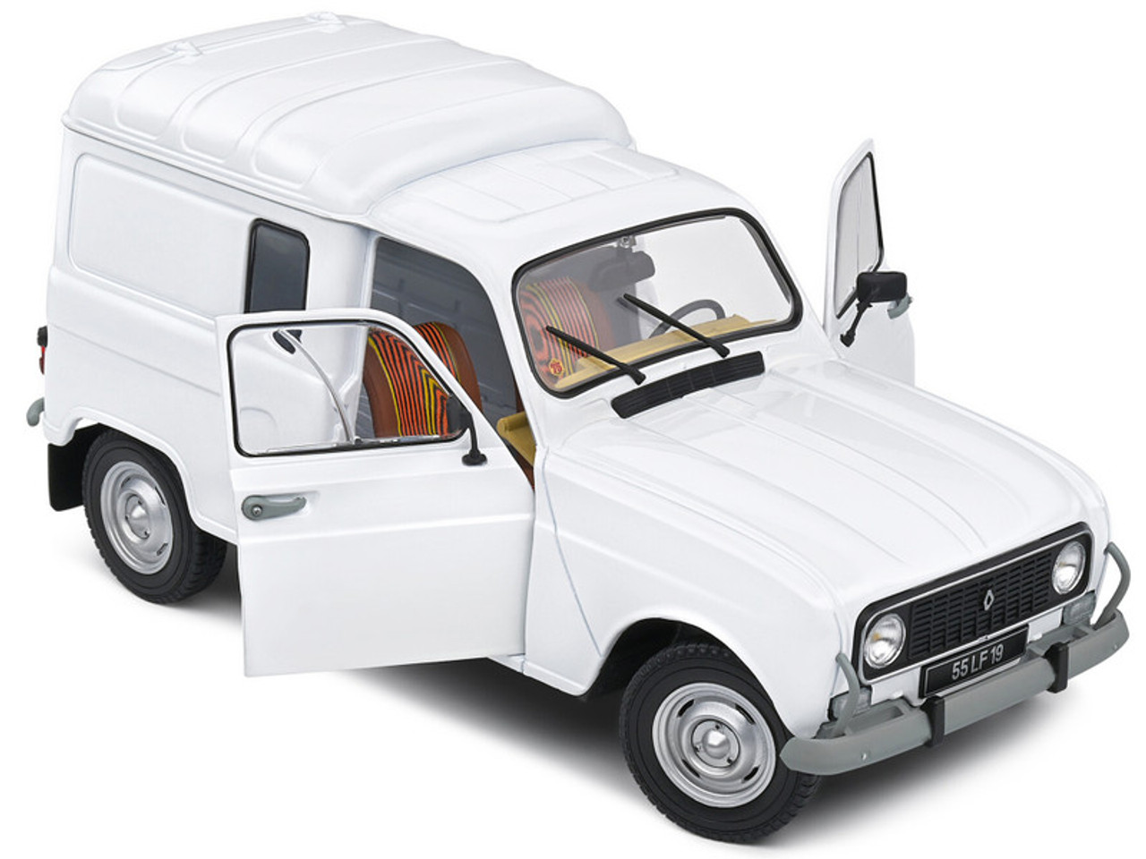 1/18 Solido 1974 Renault 4LF4 (White) Diecast Car Model