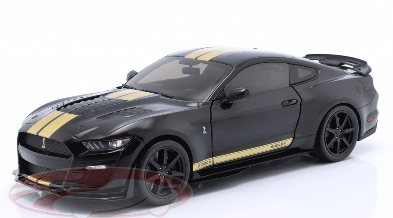 1/18 Solido 2023 Ford Shelby Mustang GT500-H (Black) Diecast Car Model