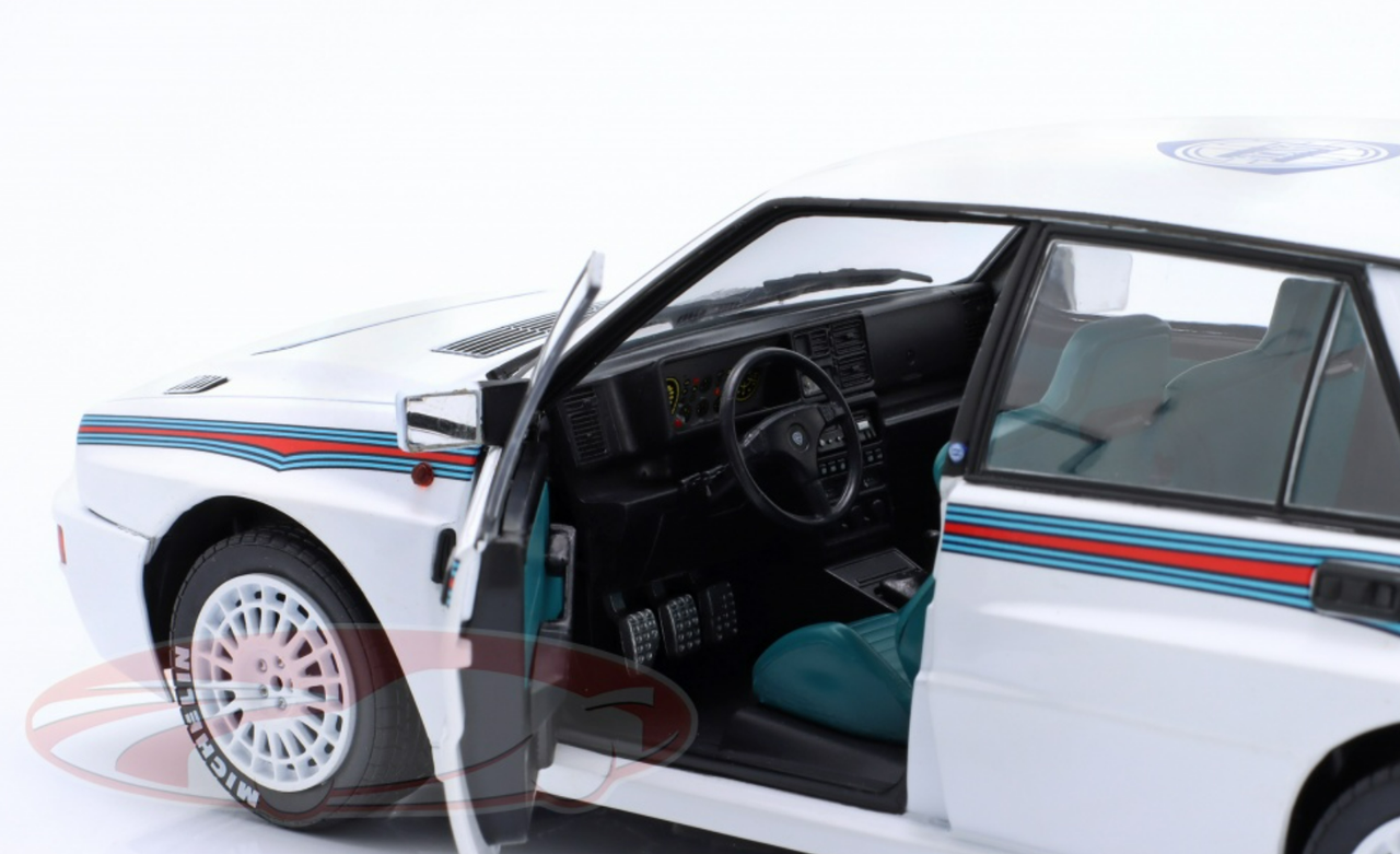 1/18 Solido 1992 Lancia Delta HF Integrale Evo 1 Martini 6 Diecast Car Model