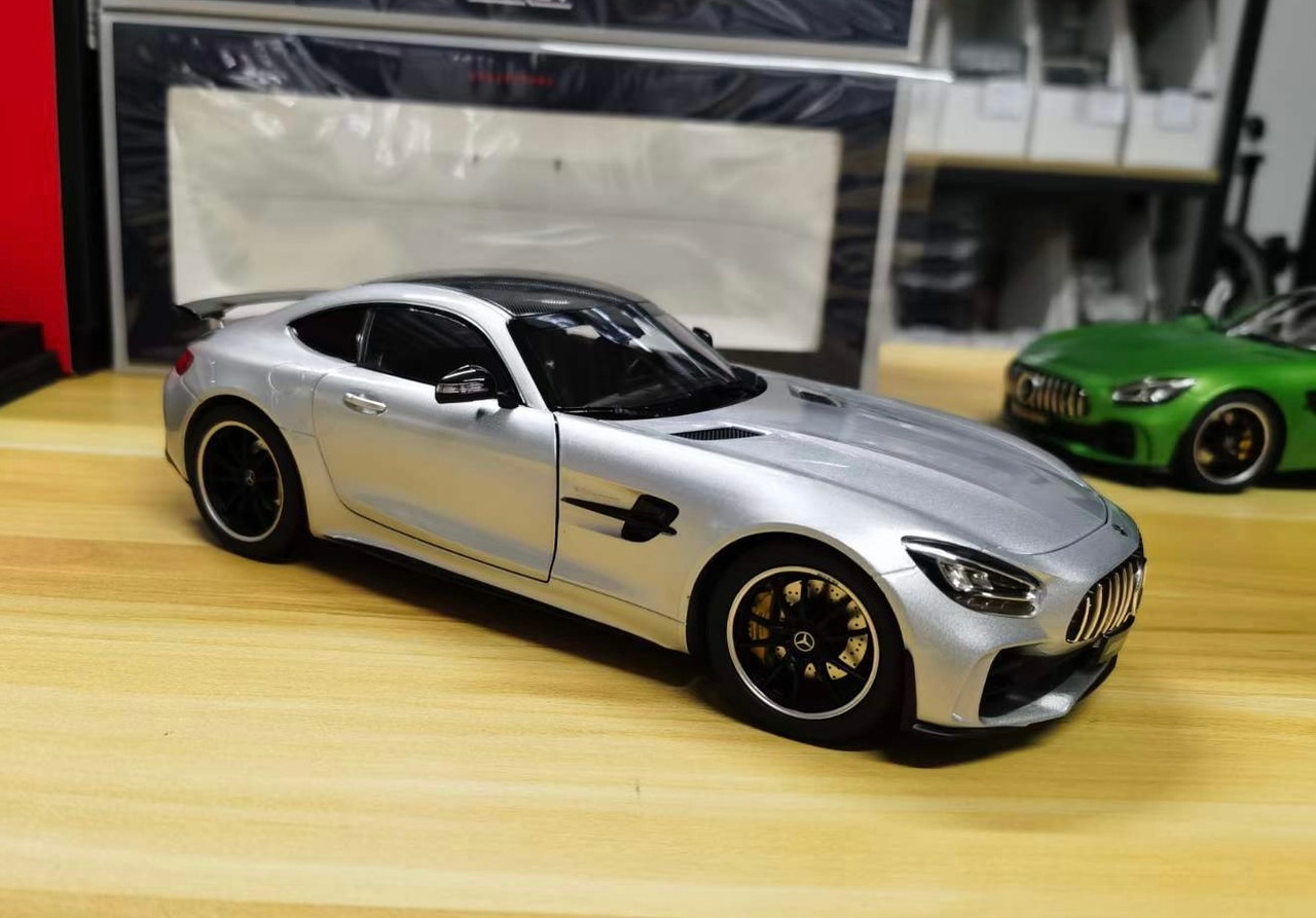 1/18 Norev Mercedes-Benz AMG GTR (Silver) Diecast Car Model