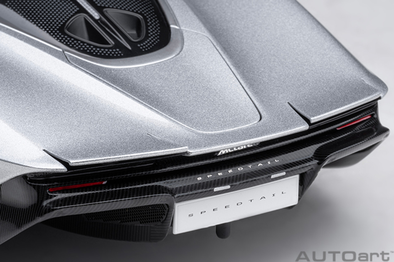 1/18 AUTOart McLaren Speedtail (Supernova Silver) Car Model