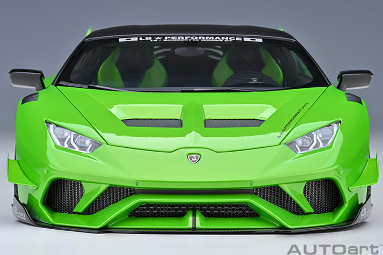 1/18 AUTOart Lamborghini Huracan GT Liberty Walk LB Silhouette Works (Pearl Green) Car Model