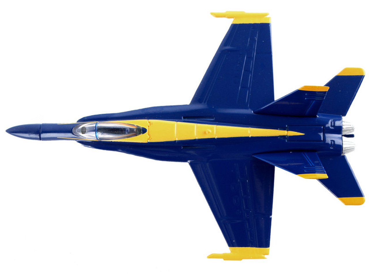 McDonnell Douglas F/A-18C Hornet Aircraft "Blue Angels" United States Navy 1/150 Diecast Model Airplane by Postage Stamp