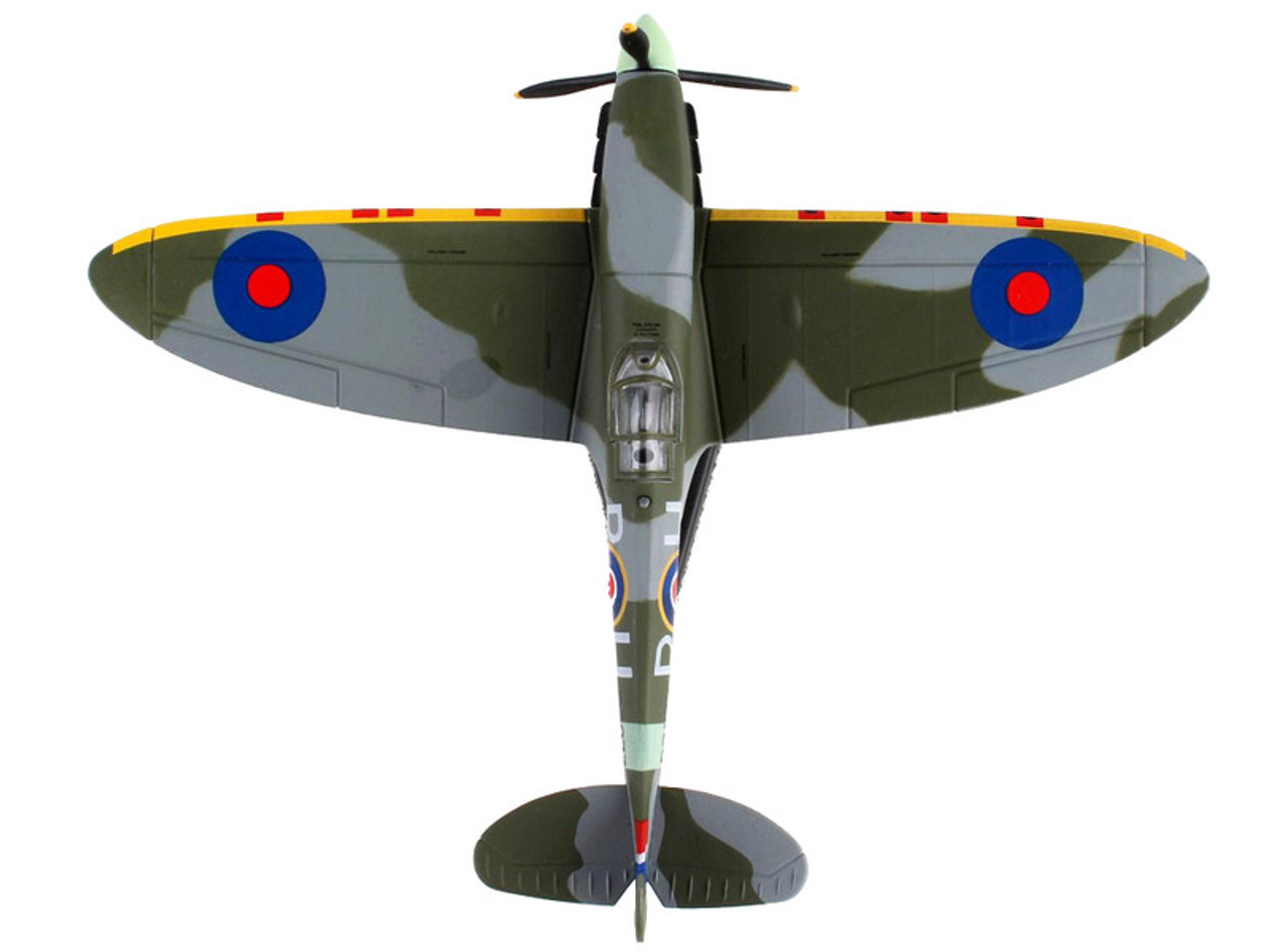 Supermarine Spitfire Mk.IIa Fighter Aircraft #P7973 "Royal Air Force" 1/93 Diecast Model Airplane by Postage Stamp