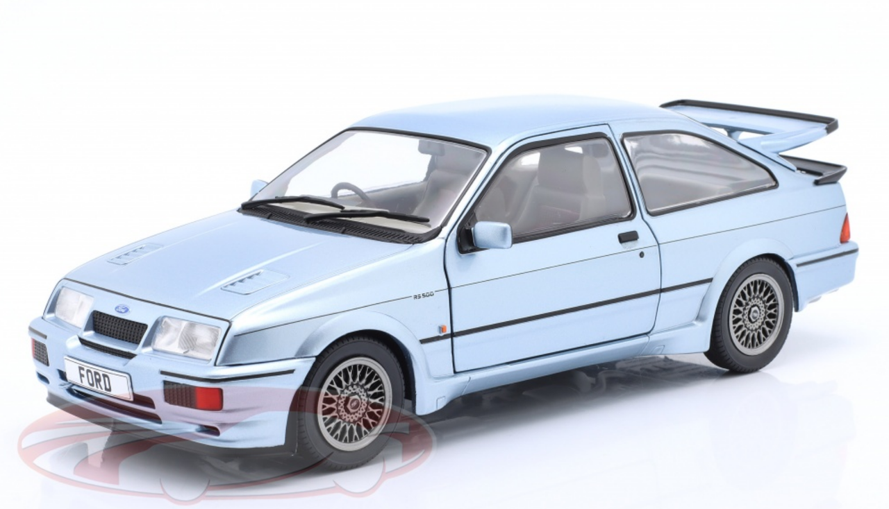Ford Sierra RS 500 1987 - Solido 1/18 - Bleu Glacier (Miniature Collection)