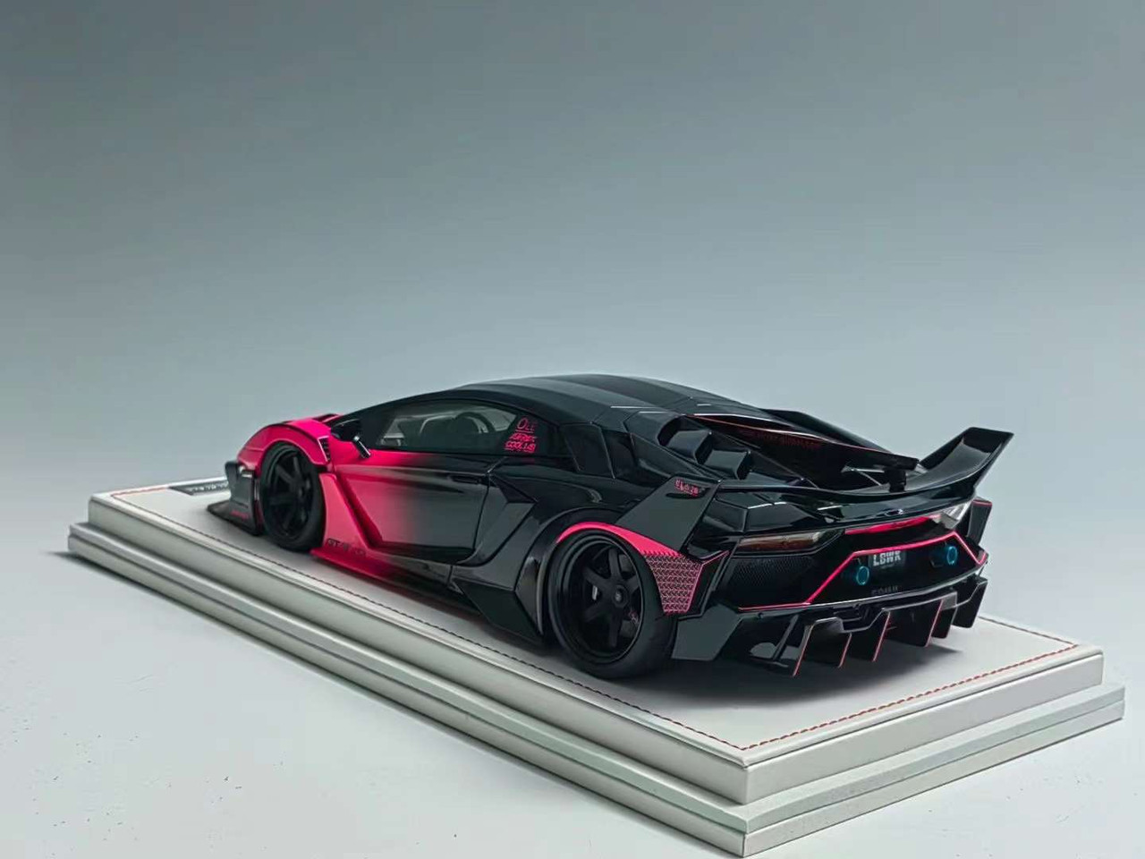 1/18 Ivy Lamborghini Aventador GT EVO LB Silhouette Works (Black