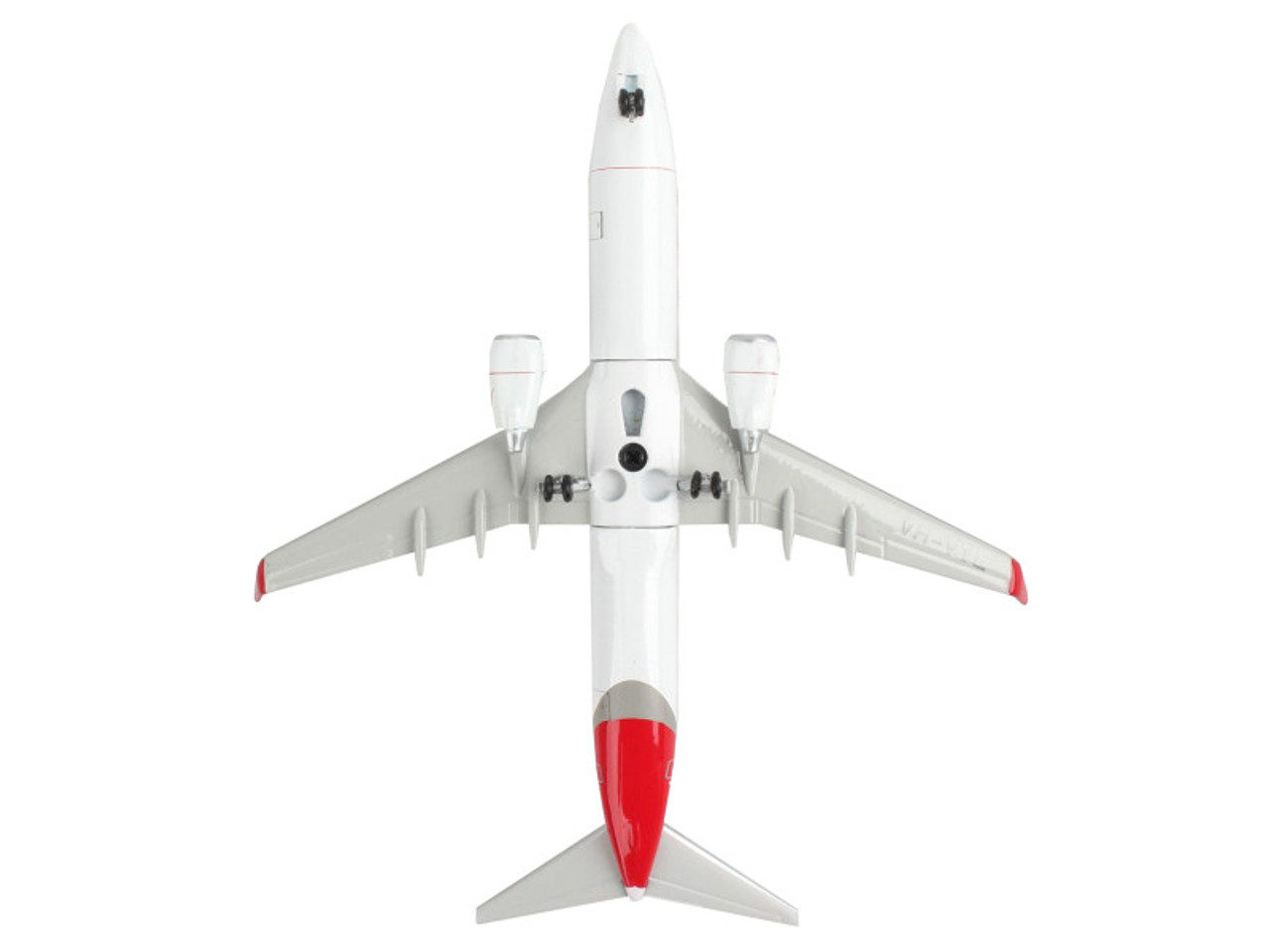 Boeing 737 Next Generation Commercial Aircraft "Qantas Airways - Alice Springs" 1/300 Diecast Model Airplane by Postage Stamp