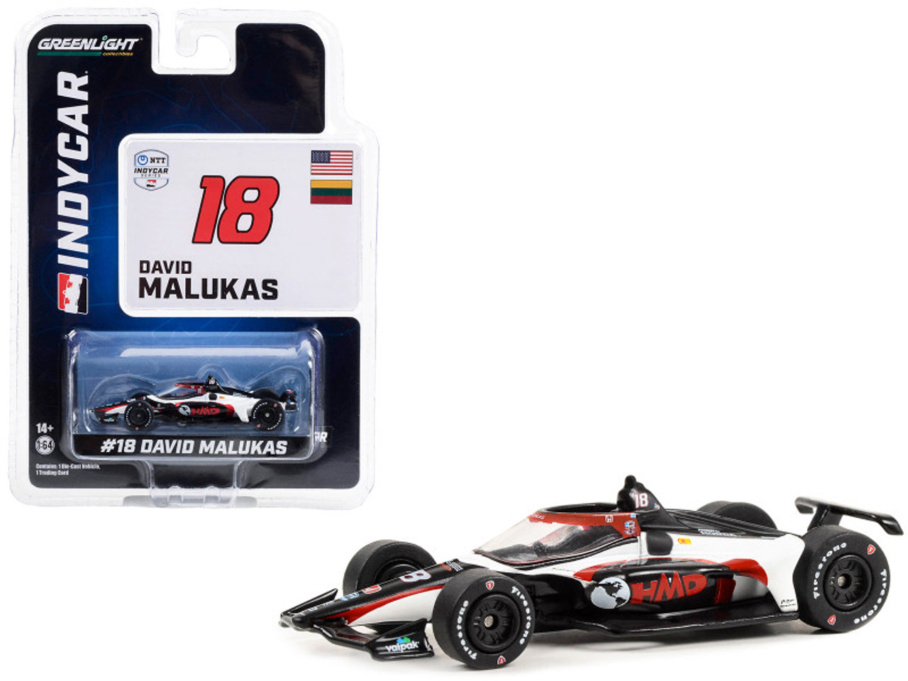 ぱんだ Dallara IndyCar #18 David Malukas 