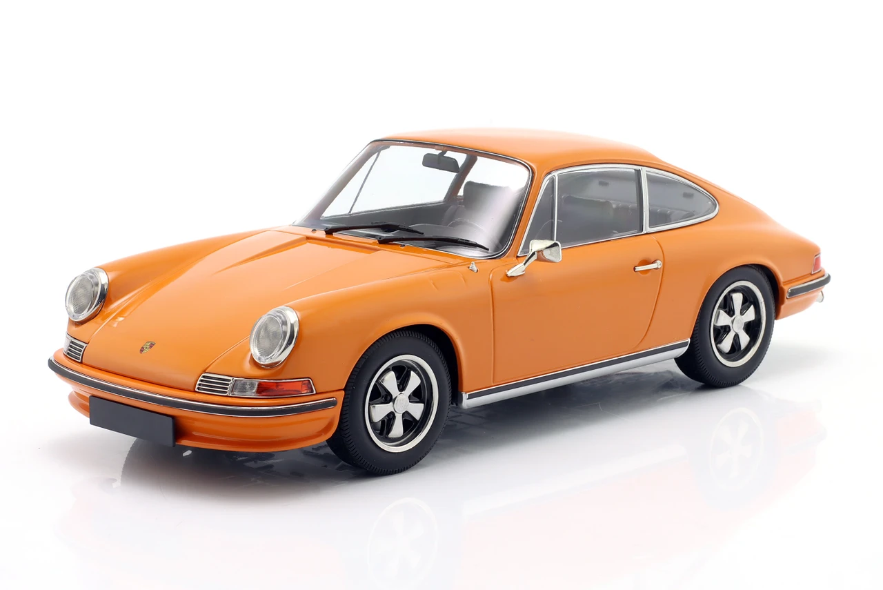 1/18 Minichamps 1972 Porsche 911 S (Orange) Diecast Sealed
