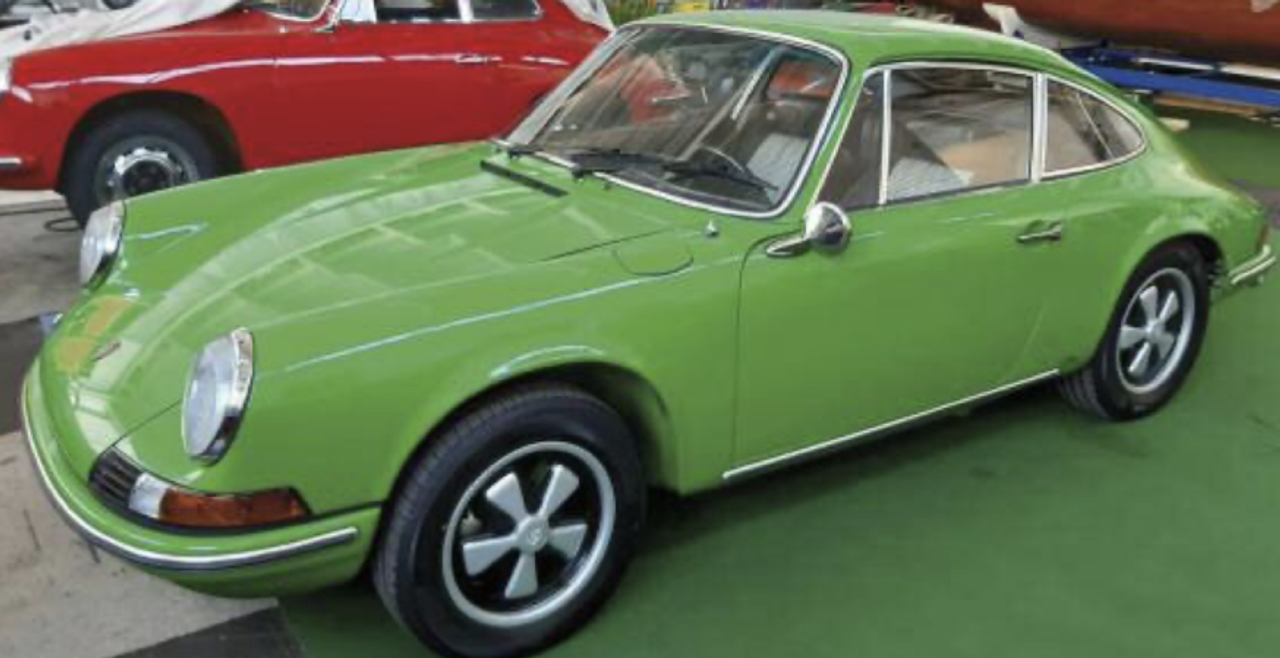 1/18 Minichamps Porsche 911 - 1972 - Green Diecast Sealed