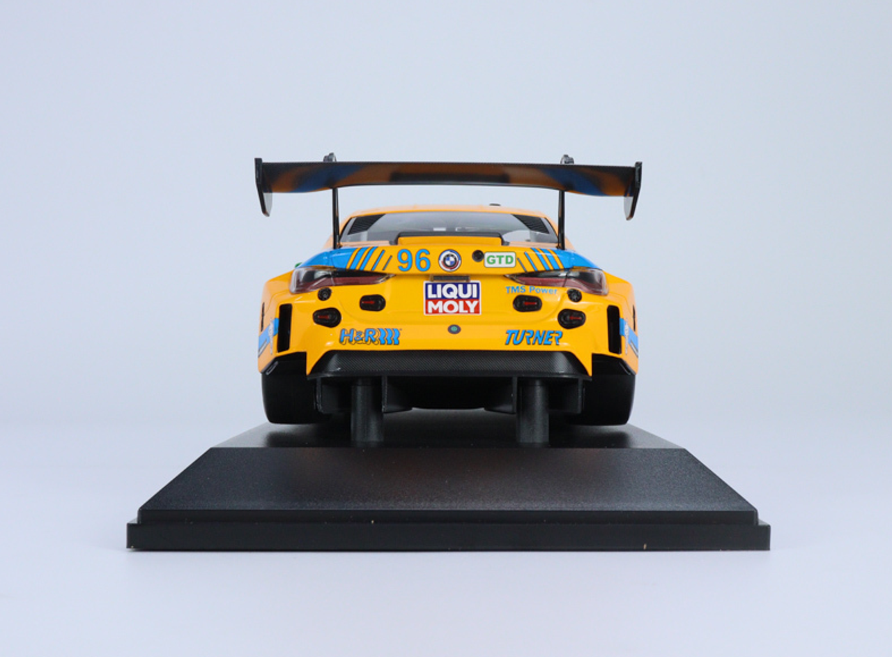 1/18 Minichamps 2022 BMW M4 GT3 #96 12h Sebring IMSA Turner Motorsport Bill Auberlen, Michael Dinan, Robby Foley Car Model