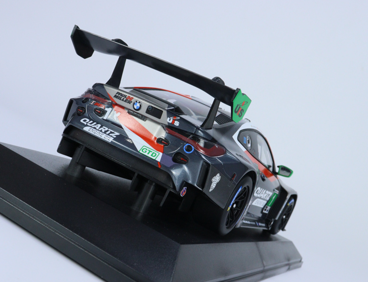 1/18 Minichamps 2022 BMW M4 GT3 #1 12h Sebring IMSA Paul Miller Racing Erik Johansson, Bryan Sellers, Madison Snow Car Model