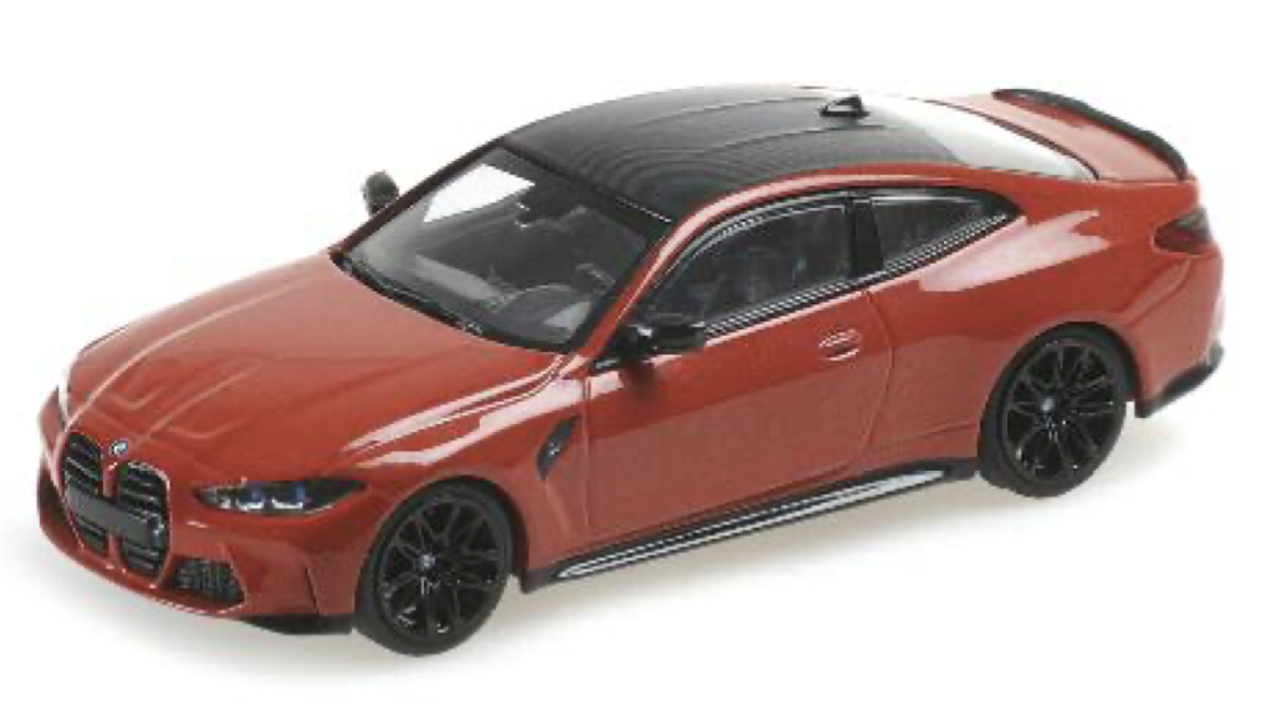 1/43 Minichamps BMW M4 G82 (Red Metallic) Car Model