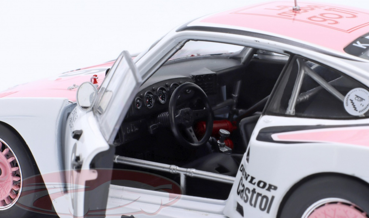 1/18 Solido 1981 Porsche 935 K3 #6 Winner 1000km Suzuka Porsche Kremer Racing Bob Wollek, Henri Pescarolo Diecast Car Model