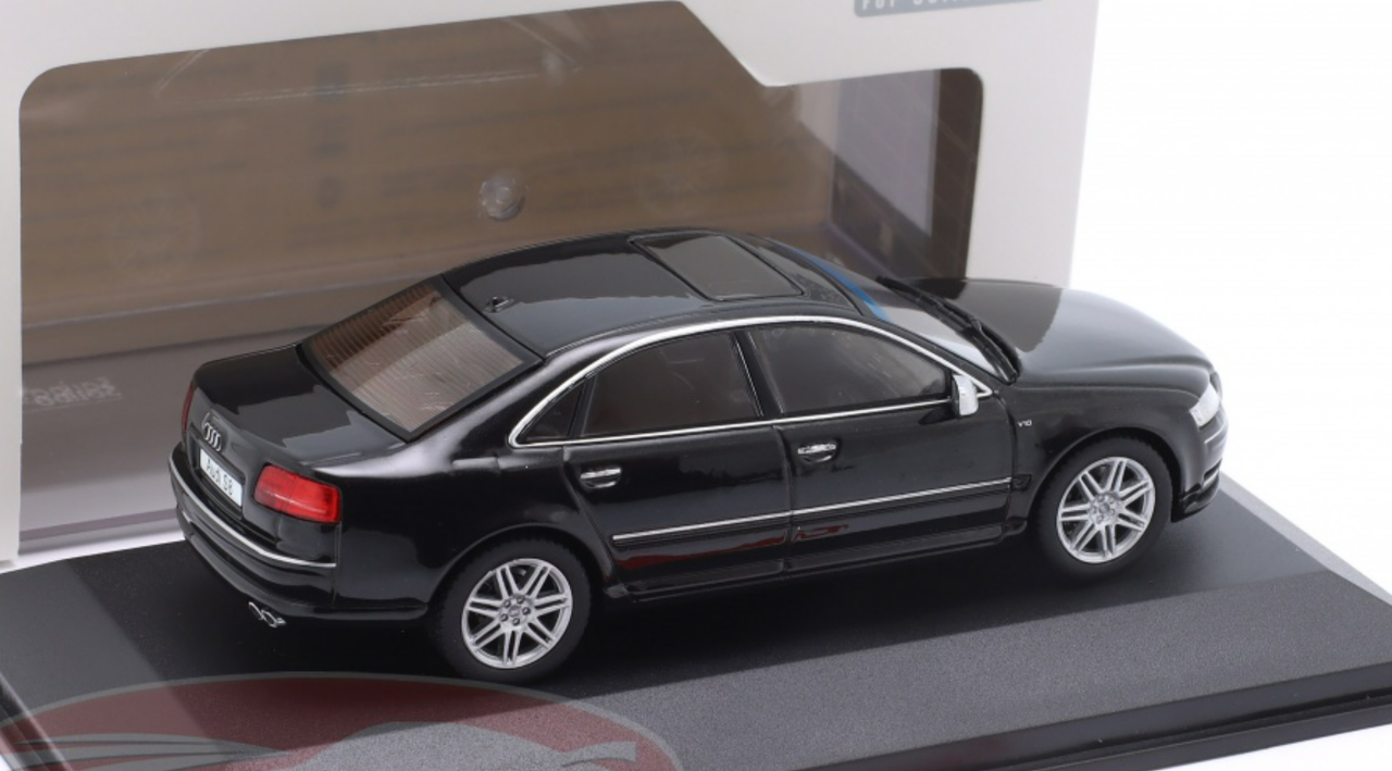 1/43 Solido 2010 Audi S8 (D3) (Black) Diecast Car Model