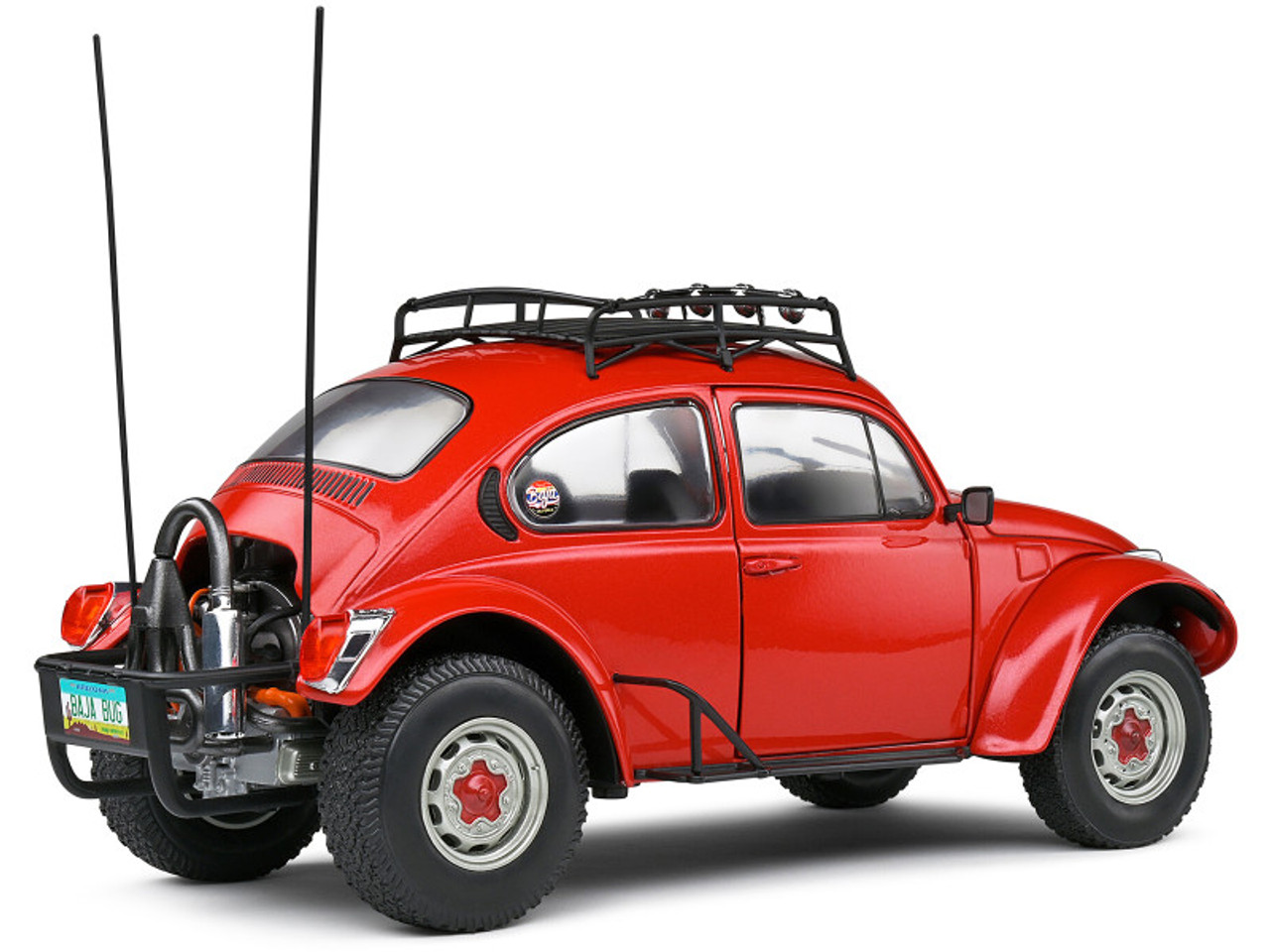 1/18 Solido 1976 Volkswagen VW Beetle Baja (Red) Diecast Car Model