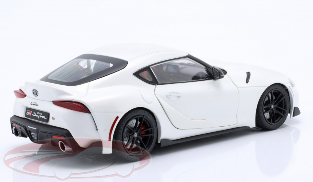 1/18 Solido 2023 Toyota GR Supra (Pearl White) Diecast Car Model
