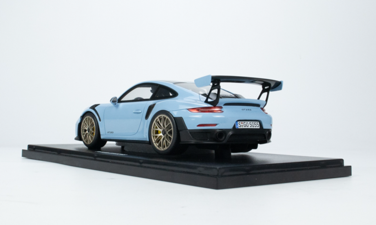 1/18 GT Spirit Porsche 911 (991.2) GT2 RS Weissach Package (Gulf Blue) Car Model