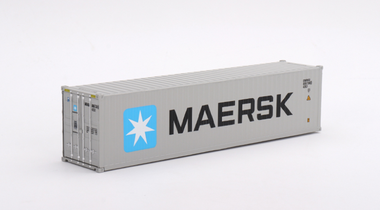 1/64 MINI GT Dry Shipping Container 40‘ “Maersk Diecast Car Model
