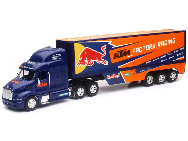 Peterbilt 387 Truck Dark Blue 