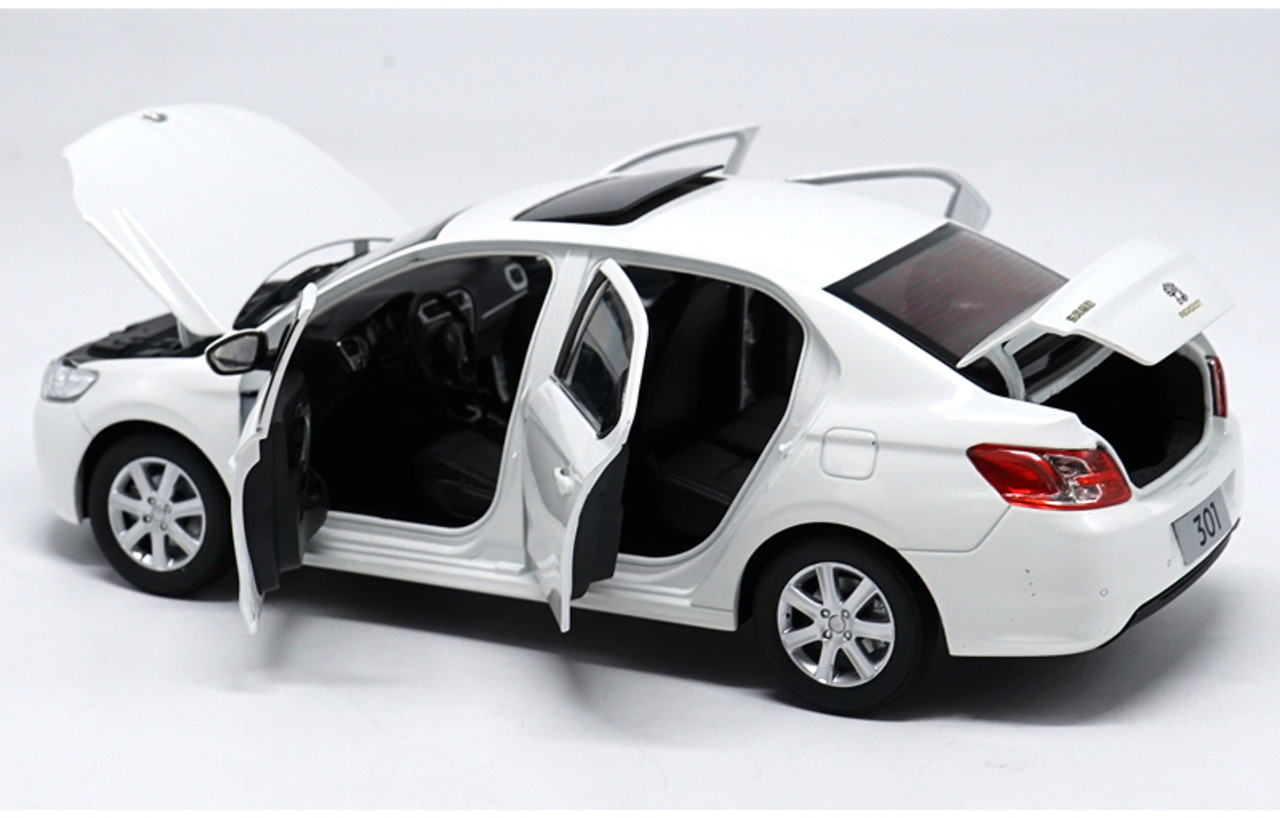 1/18 Dealer Edition Peugeot 301 (White) Diecast Car Model 