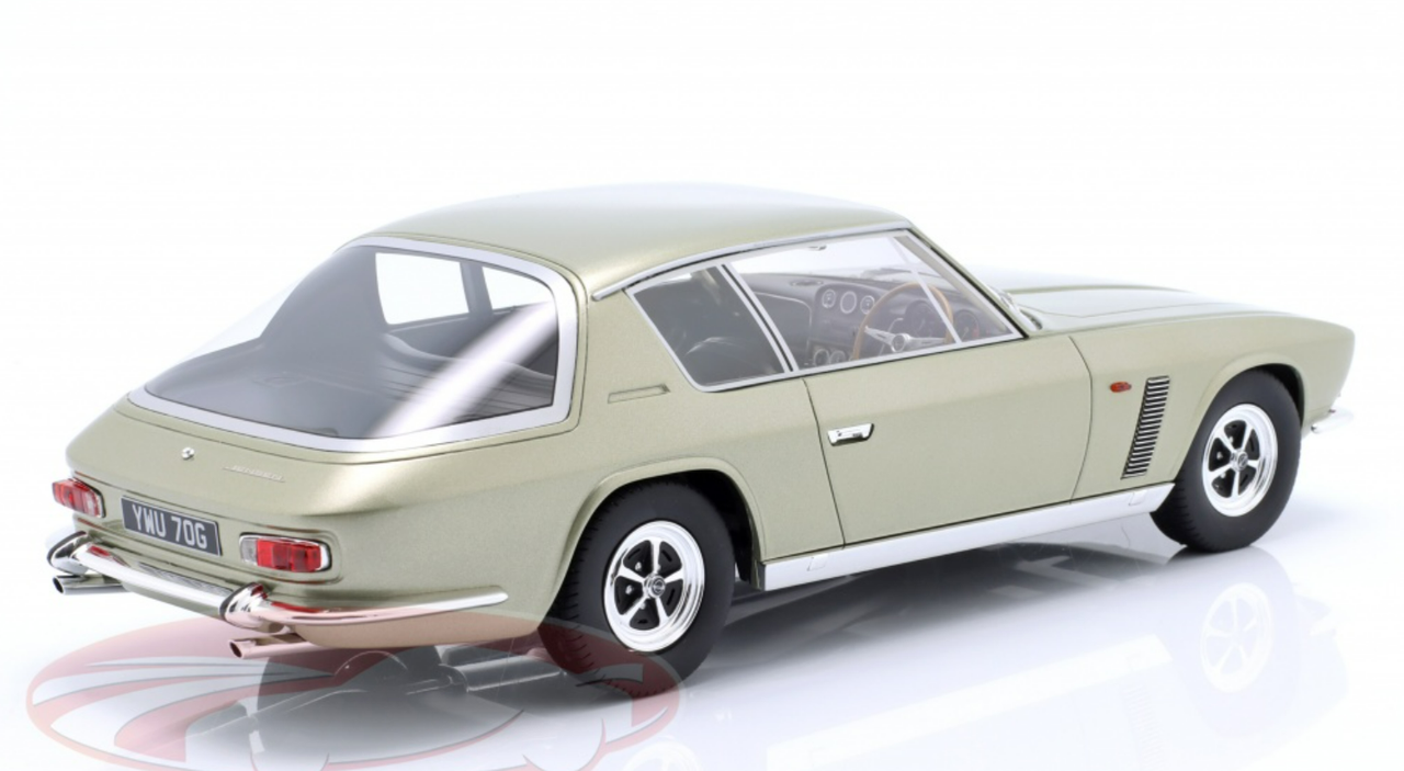 1/18 Cult Scale Models 1966-1969 Jensen Interceptor Series 1 (Light Green Metallic) Car Model