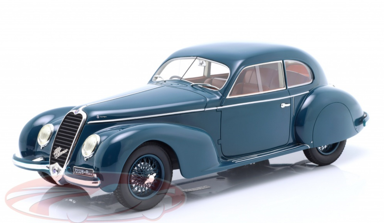 1/18 Cult Scale Models 1939 Alfa Romeo 6C 2500S Berlinetta Touring (Blue) Car Model