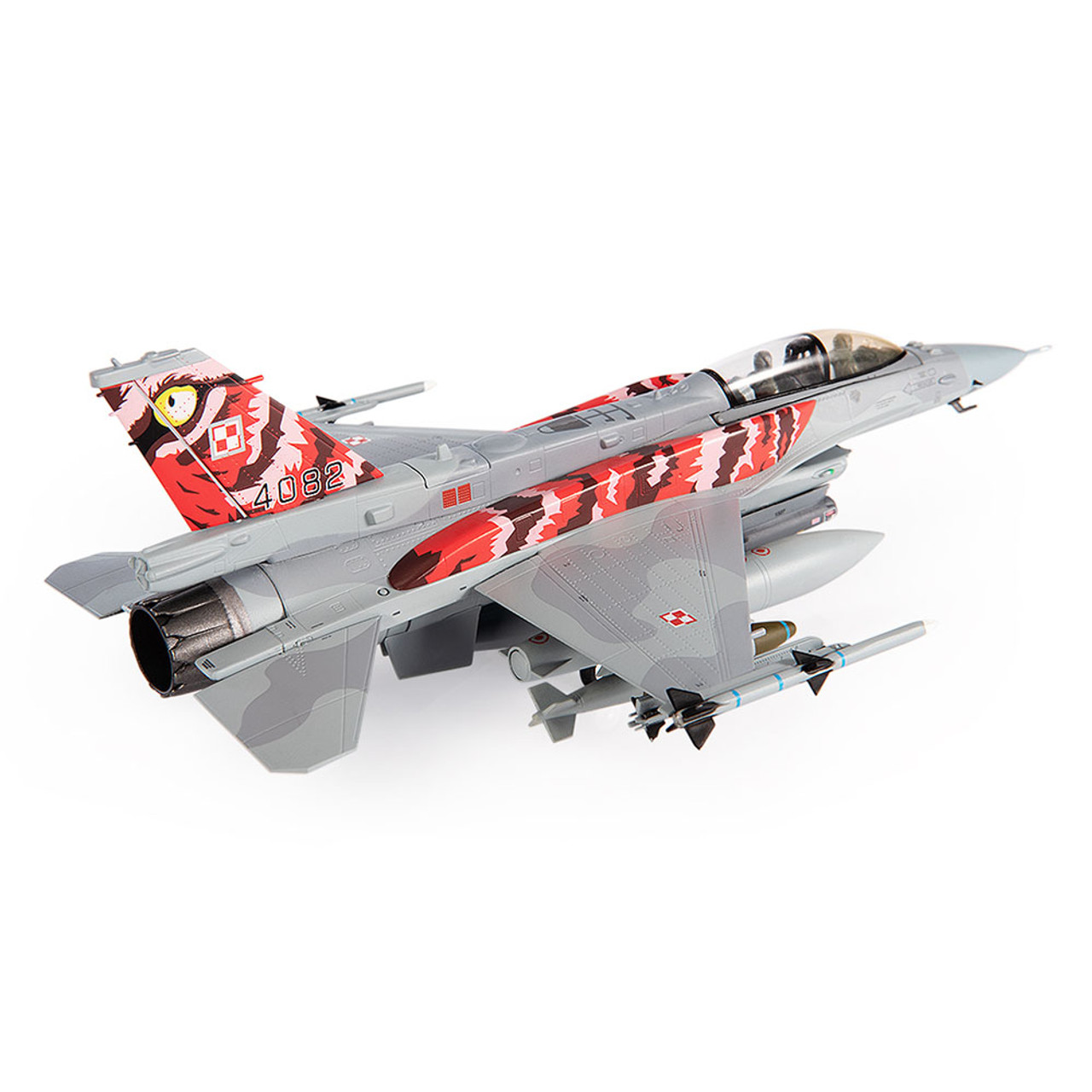 1/72 JC Wings 2013 F-16D Fighting Falcon Polish Air Force 6th Fighter Squadron Model