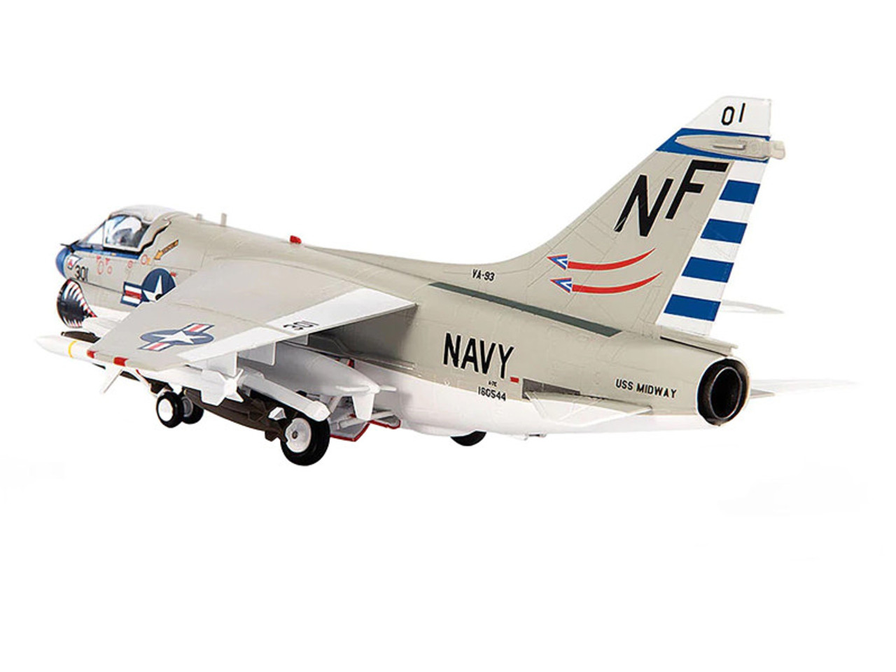1/72 JC Wings 1979 A-7E Corsair II U.S. NAVY VA-93 Blue Blazers Model