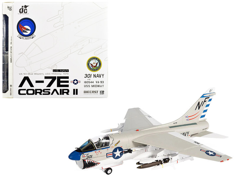 1/72 JC Wings 1979 A-7E Corsair II U.S. NAVY VA-93 Blue Blazers