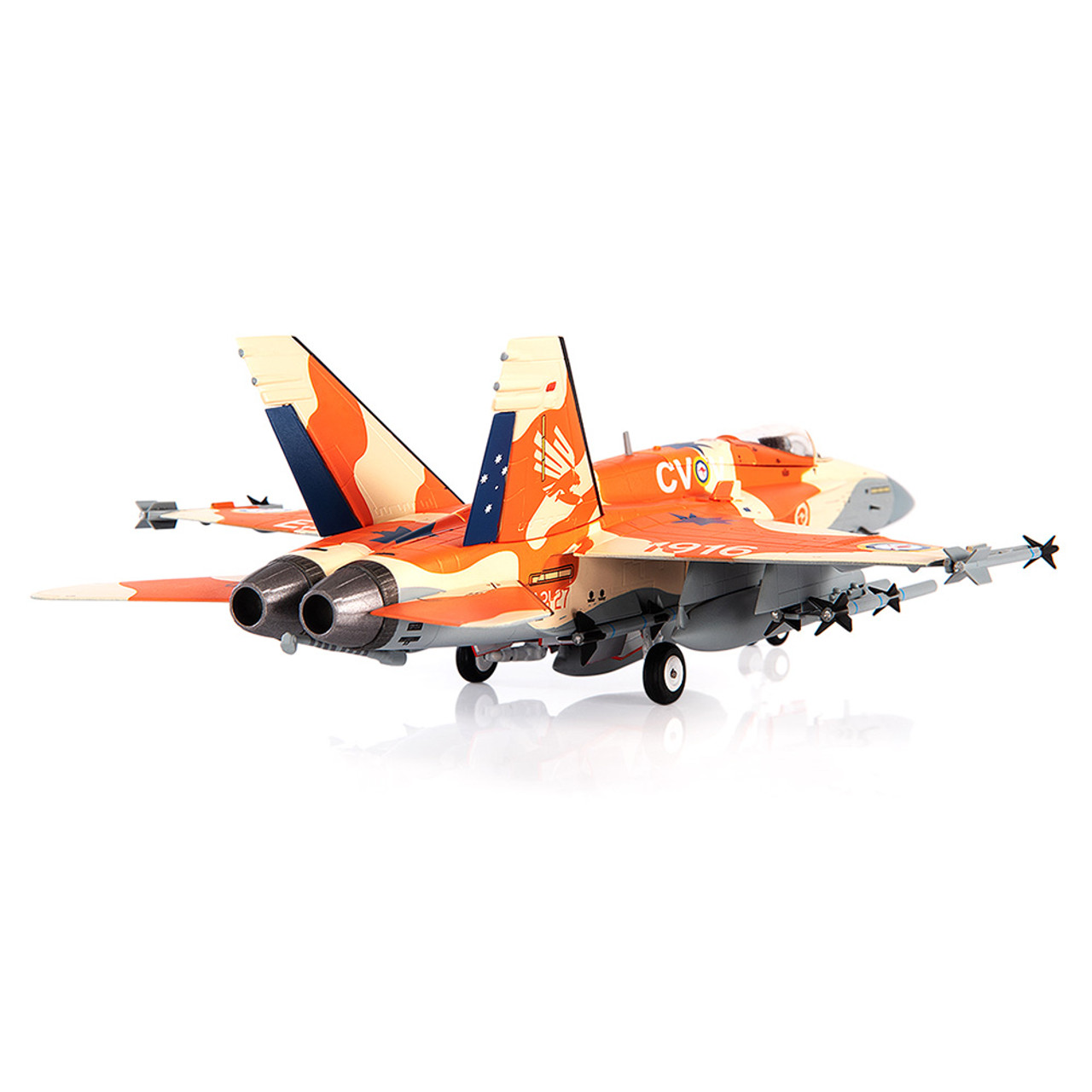 1/72 JC Wings 2016 F/A-18A Hornet Royal Australian Air Force, 3 Squadron, 100th Anniversary Edition Model