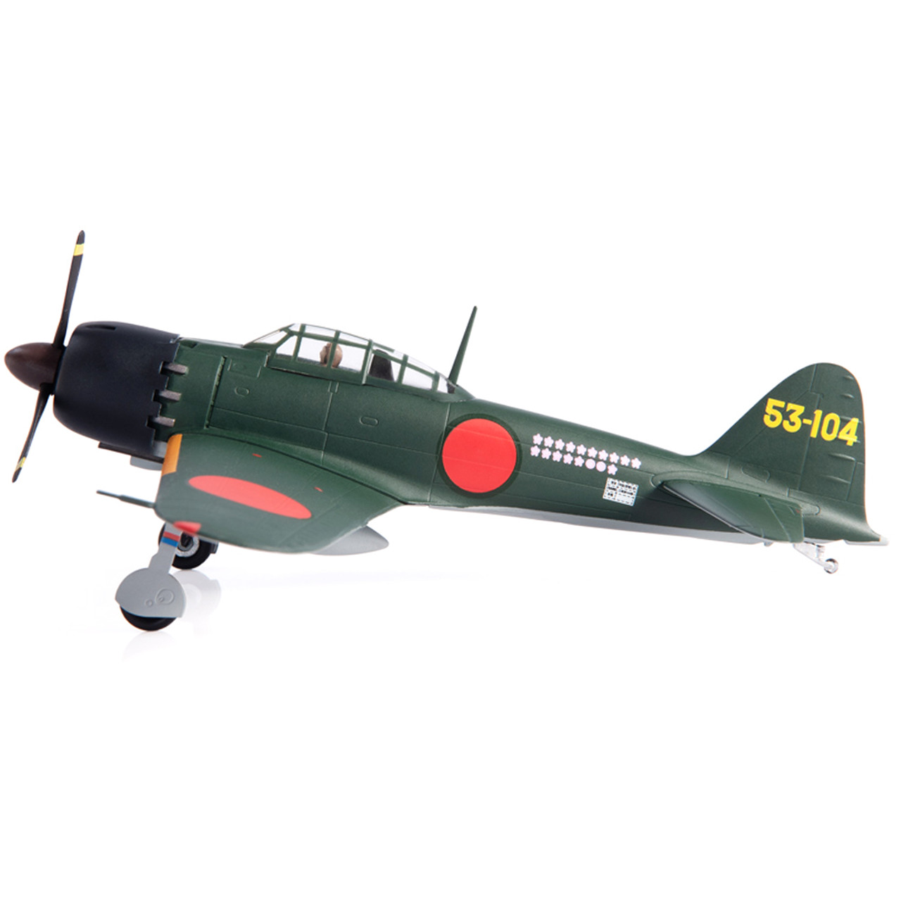 1/72 JC Wings 1944 Zero A6M5 W.O. Tetsuzo Iwamoto, Imperial Japanese Navy, 253rd Naval Flying Group Model