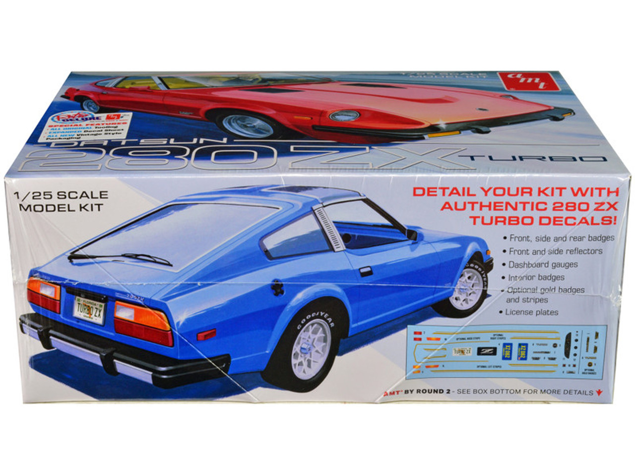 Skill 2 Model Kit Datsun 280ZX Turbo 1/25 Scale Model by AMT 