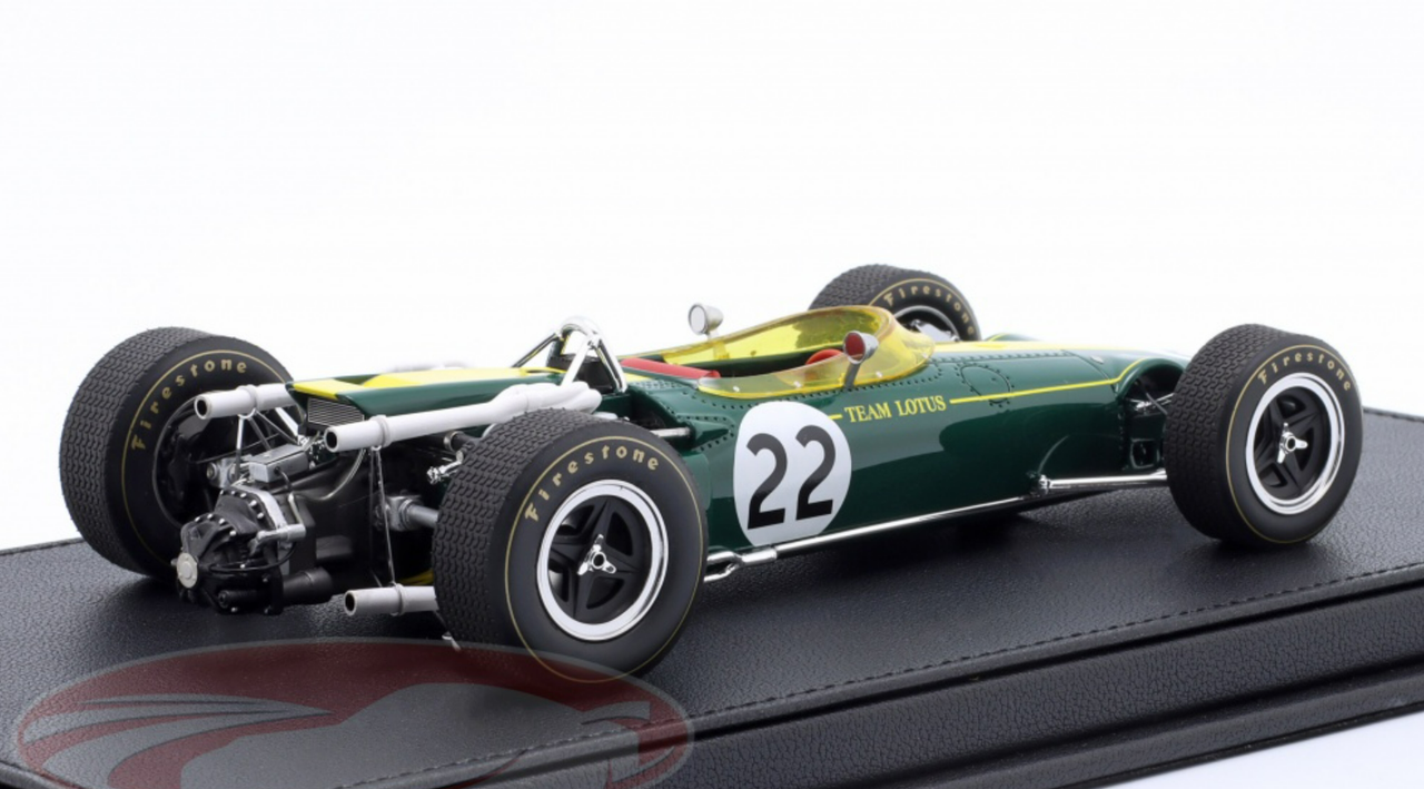 1/18 GP Replicas 1966 Formula 1 Jim Clark Lotus 43 #22 Italy GP Car Model