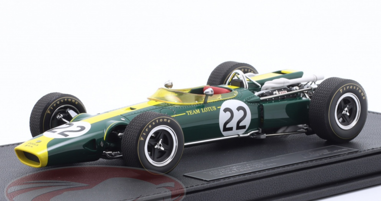 1/18 GP Replicas 1966 Formula 1 Jim Clark Lotus 43 #22 Italy GP Car Model