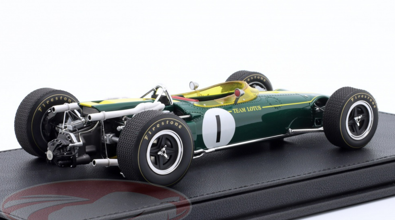 1/18 GP Replicas 1966 Formula 1 Jim Clark Lotus 43 #1 winner USA GP Car Model