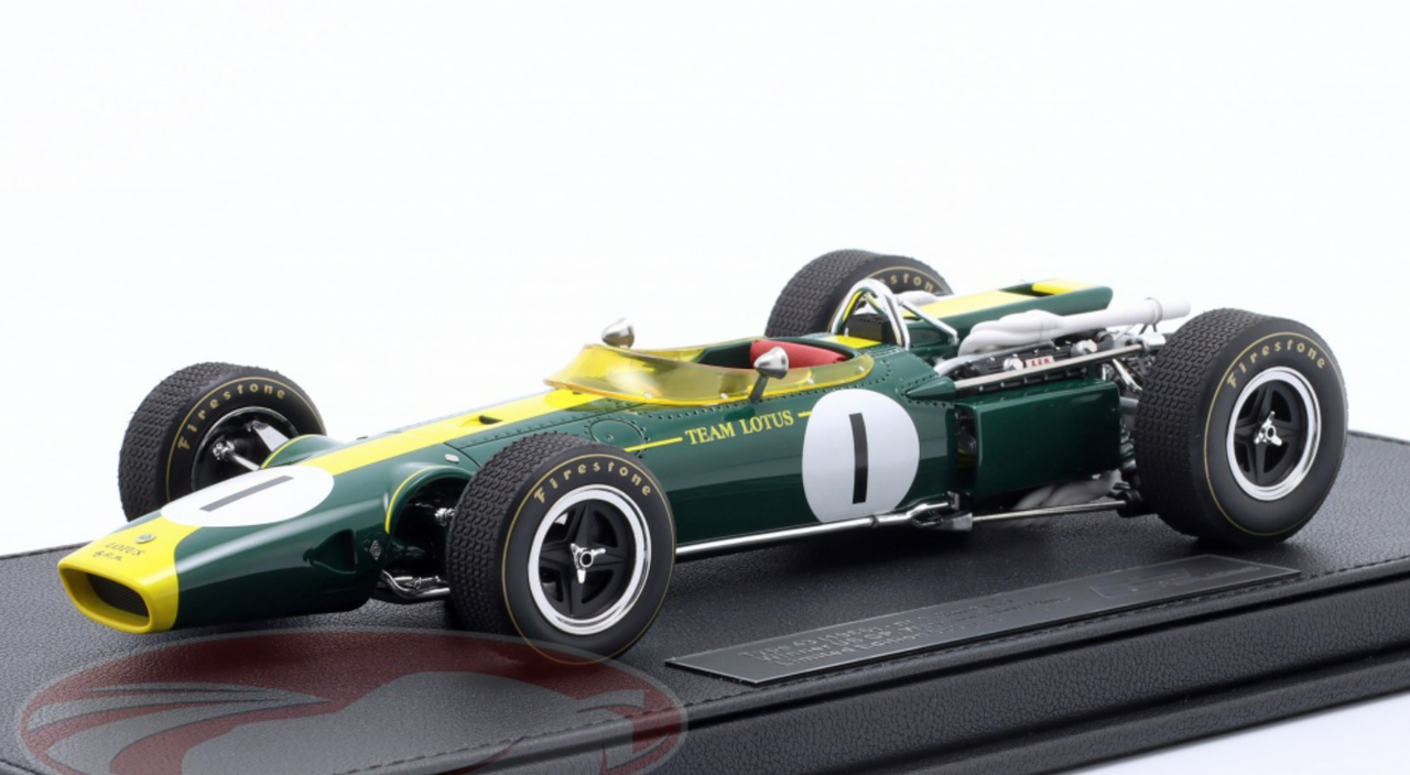 1/18 GP Replicas 1966 Formula 1 Jim Clark Lotus 43 #1 winner USA GP Car Model