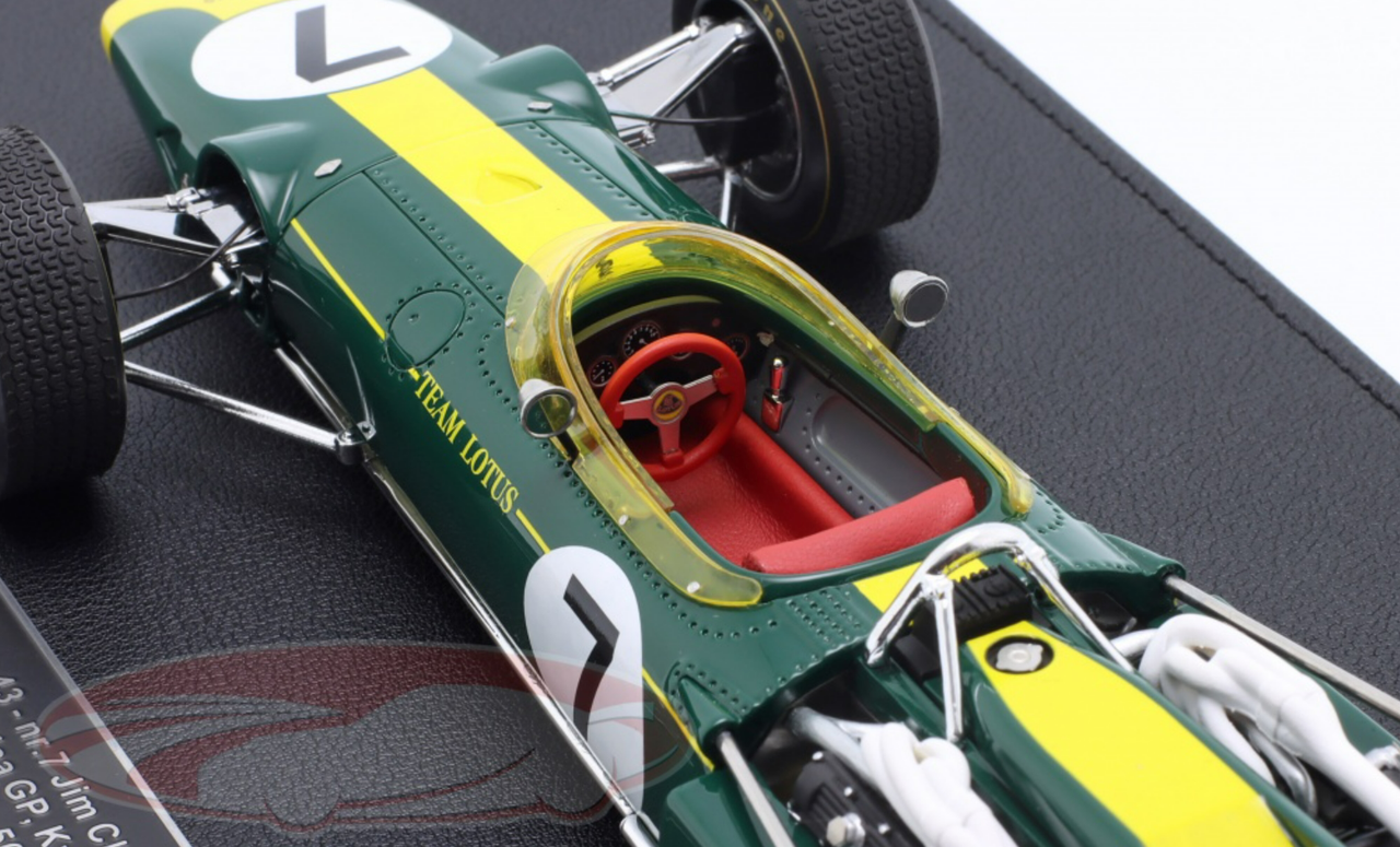 1/18 GP Replicas 1966 Formula 1 Jim Clark Lotus 43 #7 South Africa GP Car Model