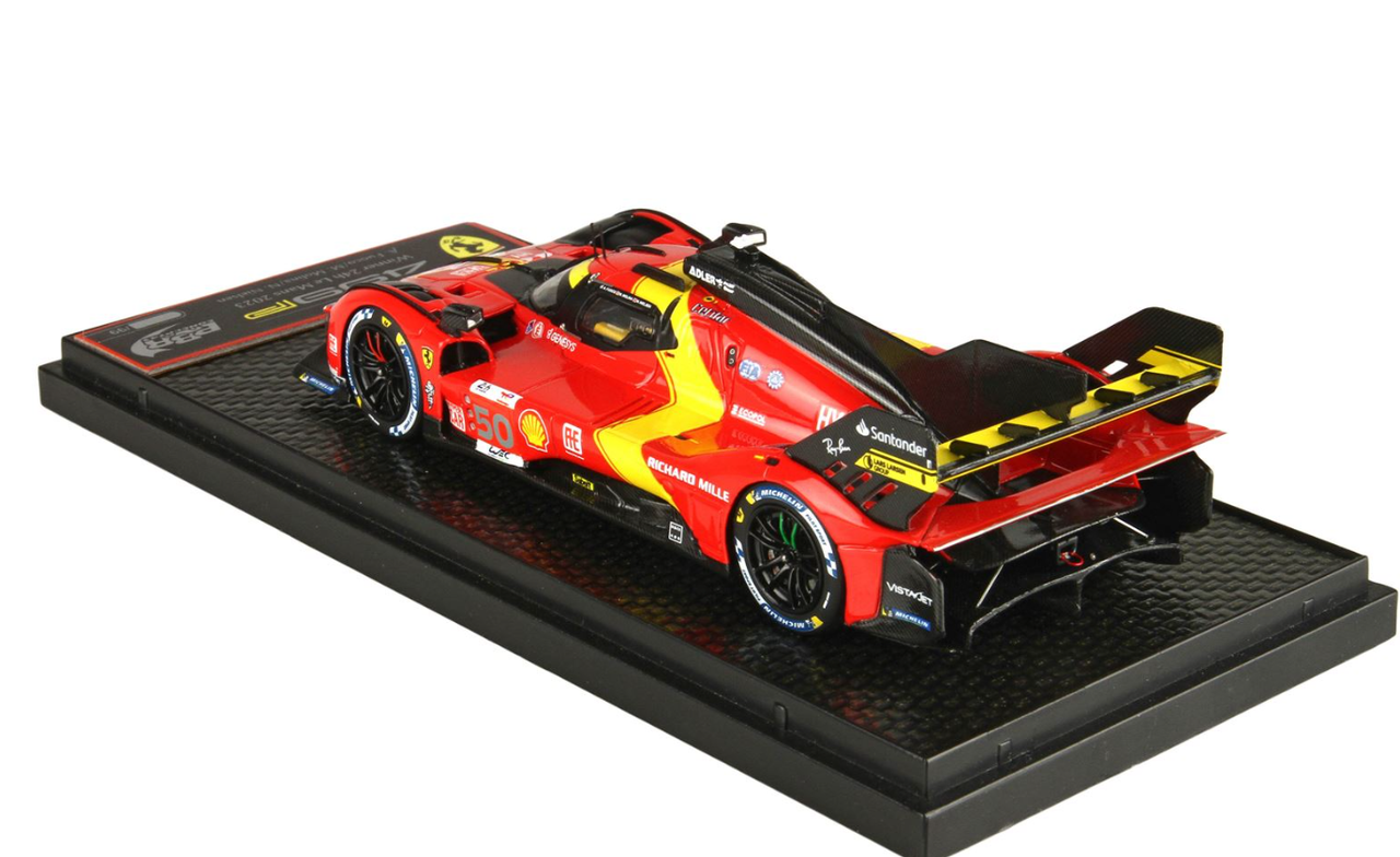 1/43 BBR Ferrari 499P Le Mans 2023 Car #50 Drivers Fuoco-Molina-Nielsen Car Model
