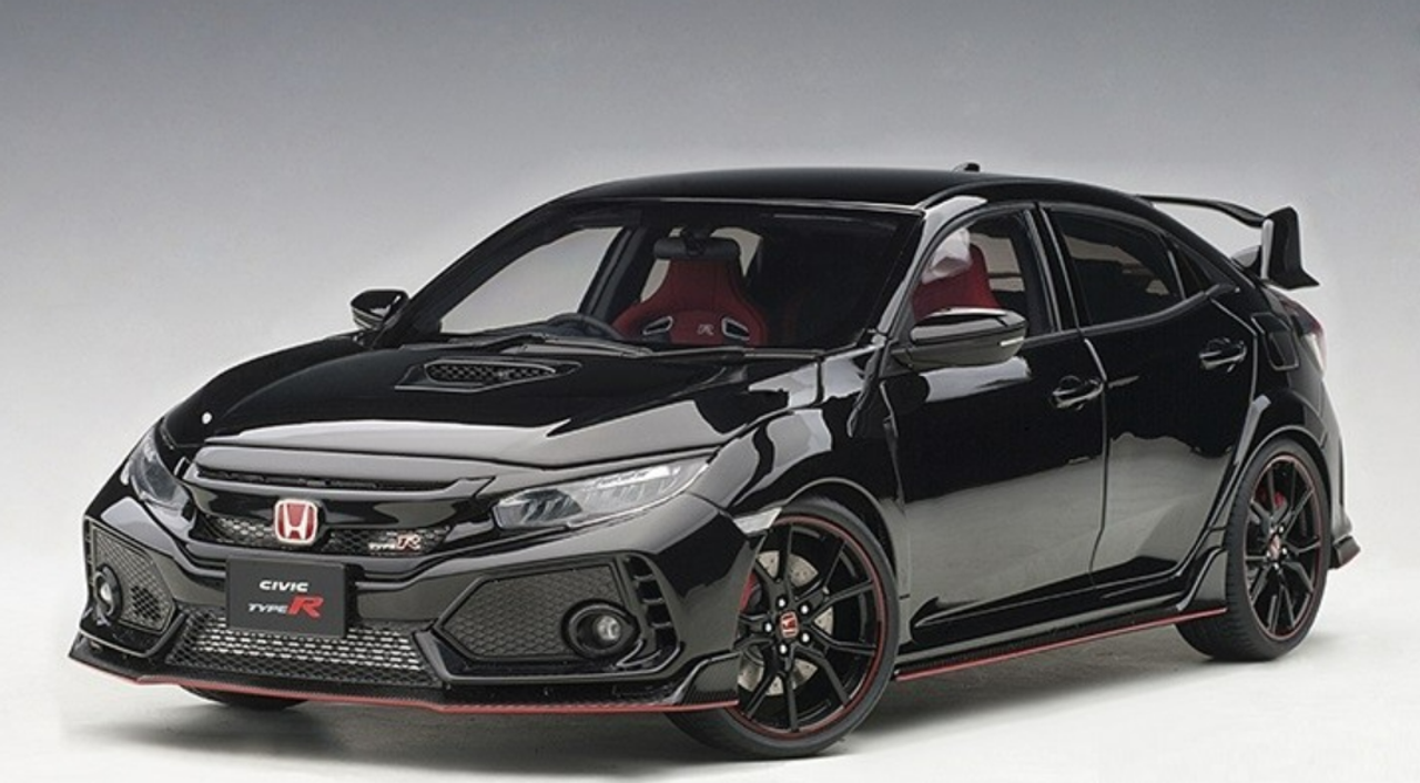 1/18 AUTOart Honda Civic Type R Type-R (FK8) (Crystal Black Pearl) Car Model