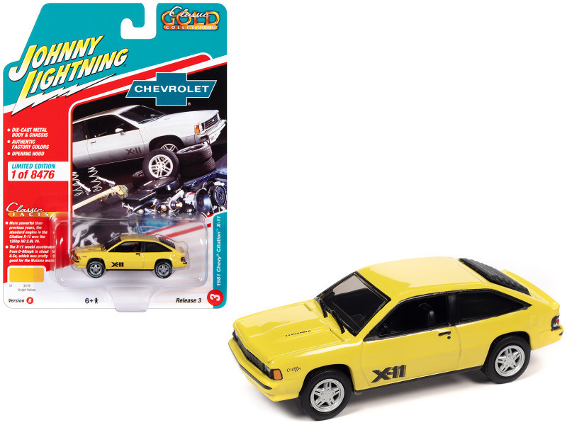 1981 Chevrolet Citation X-11 Bright Yellow 