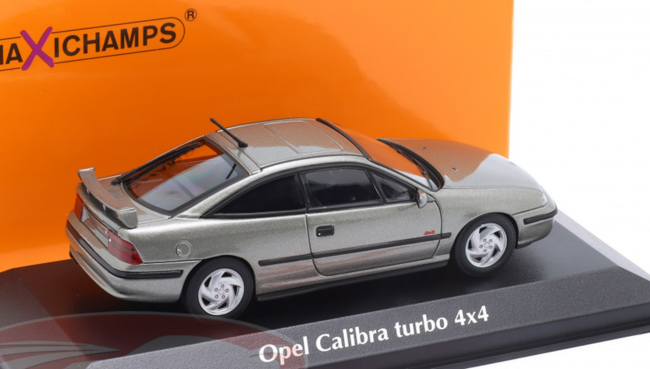 1/43 Minichamps 1992 Opel Calibra Turbo 4x4 (Grey Metallic) Car Model