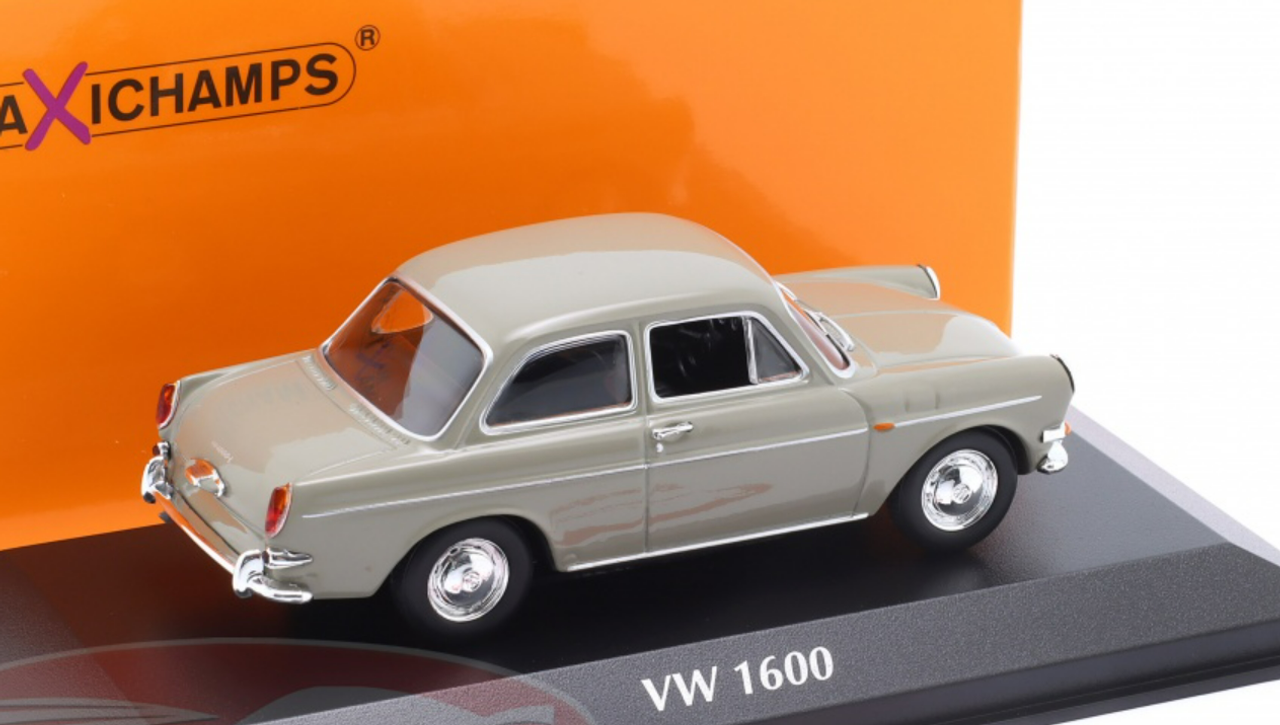 1/43 Minichamps 1966 Volkswagen VW 1600 (Type 3) (Grey) Car Model