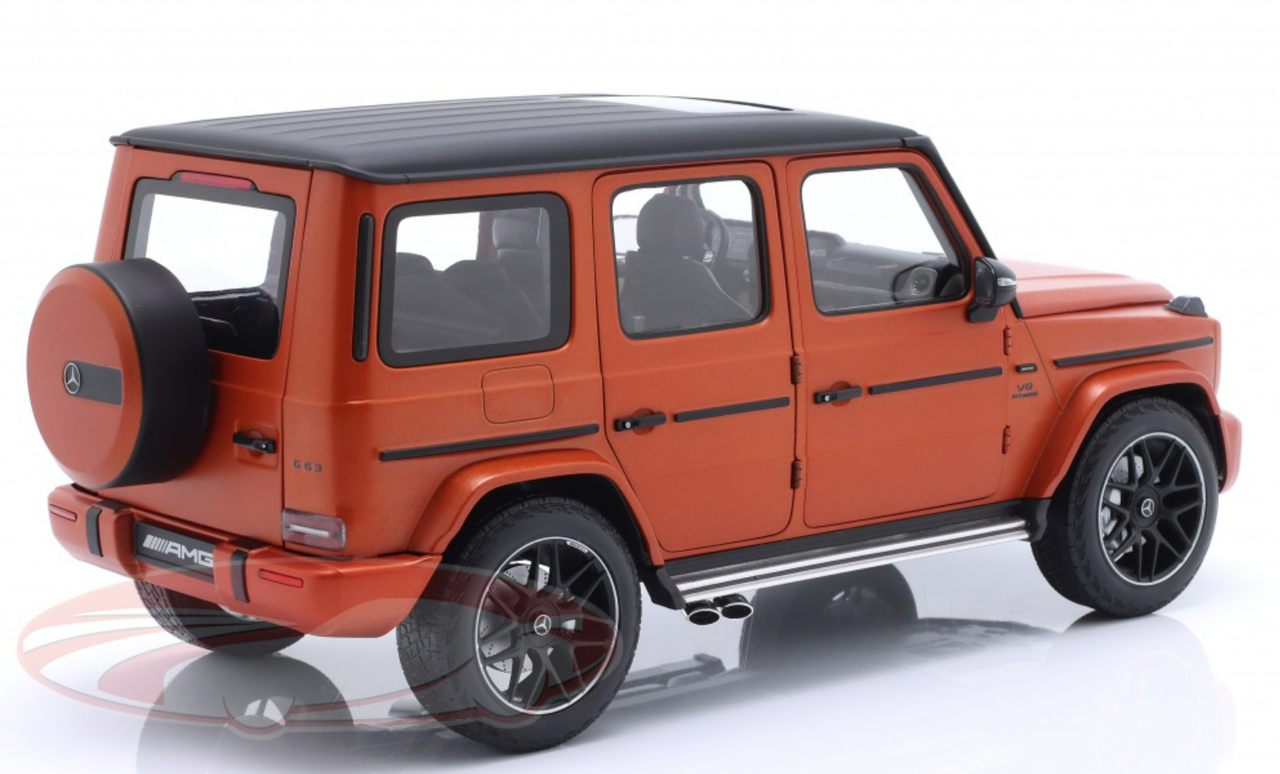 1/18 Dealer Edition 2020 Mercedes-Benz G63 AMG (W463) (Copper Orange Magno) Car Model